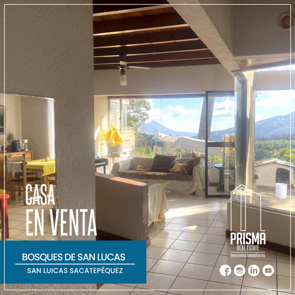 Casa en Venta en Bosques de San Lucas, Zona 4 San Lucas Sacatepéquez